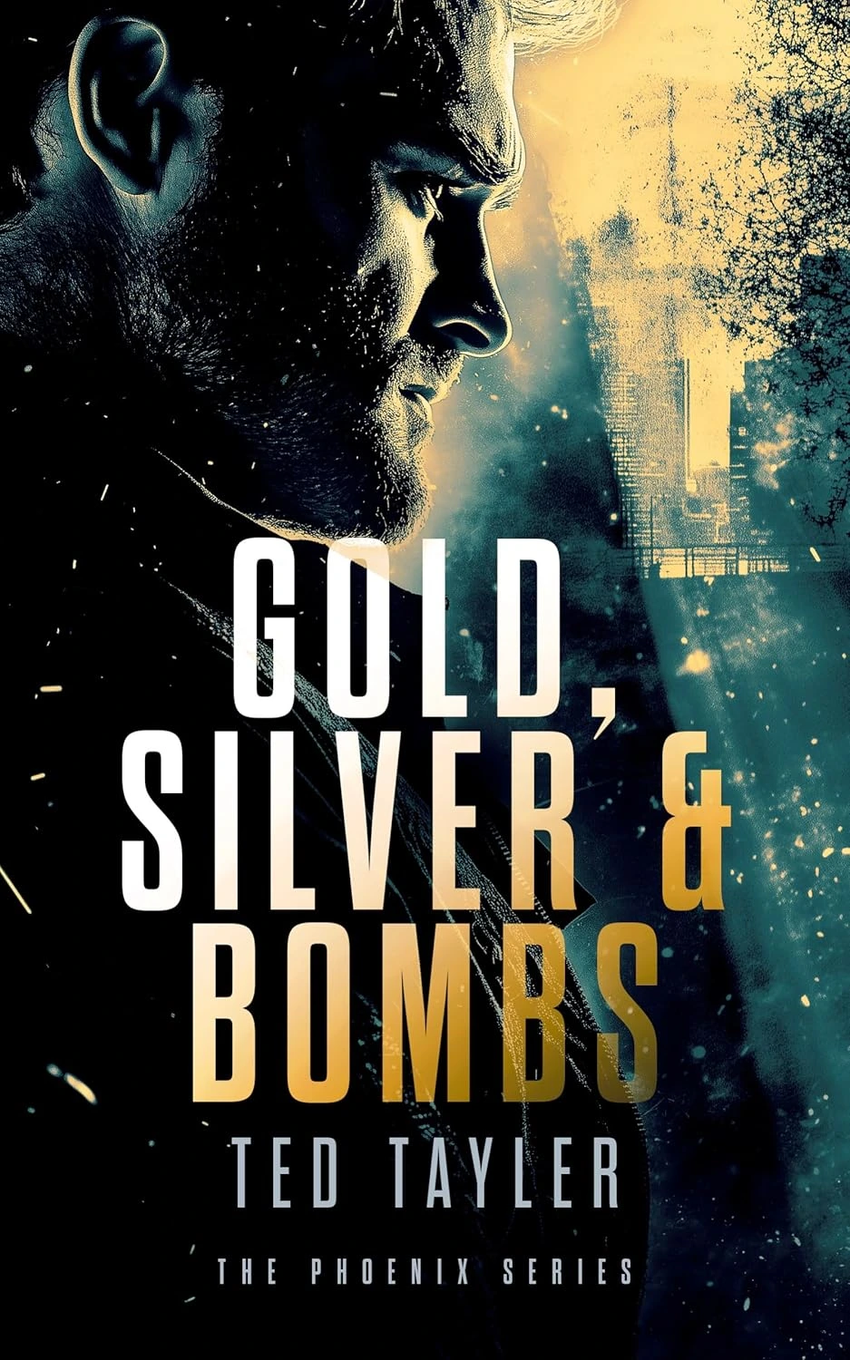 Cover of 'Gold, silver and bombs' book by Ted Tayler